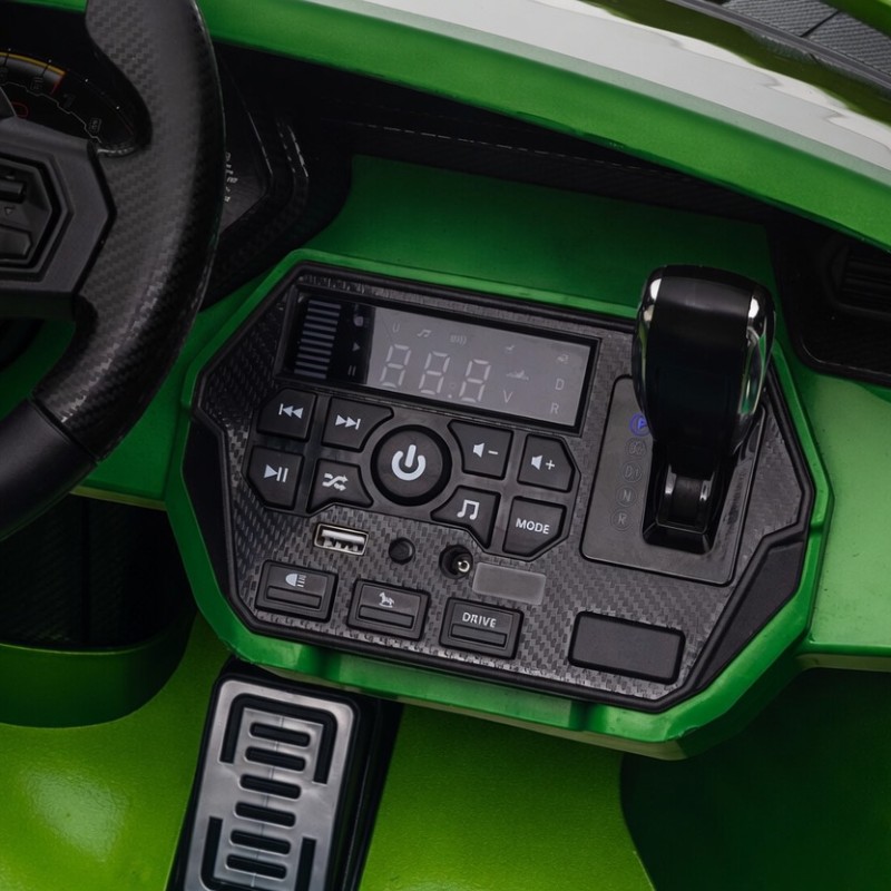 QLS-6988G Дитячий електромобіль з фарбуванням та функцією дрифту Lamborghini Sian