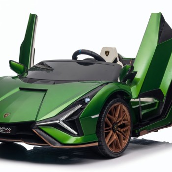 QLS-6988G Дитячий електромобіль з фарбуванням та функцією дрифту Lamborghini Sian