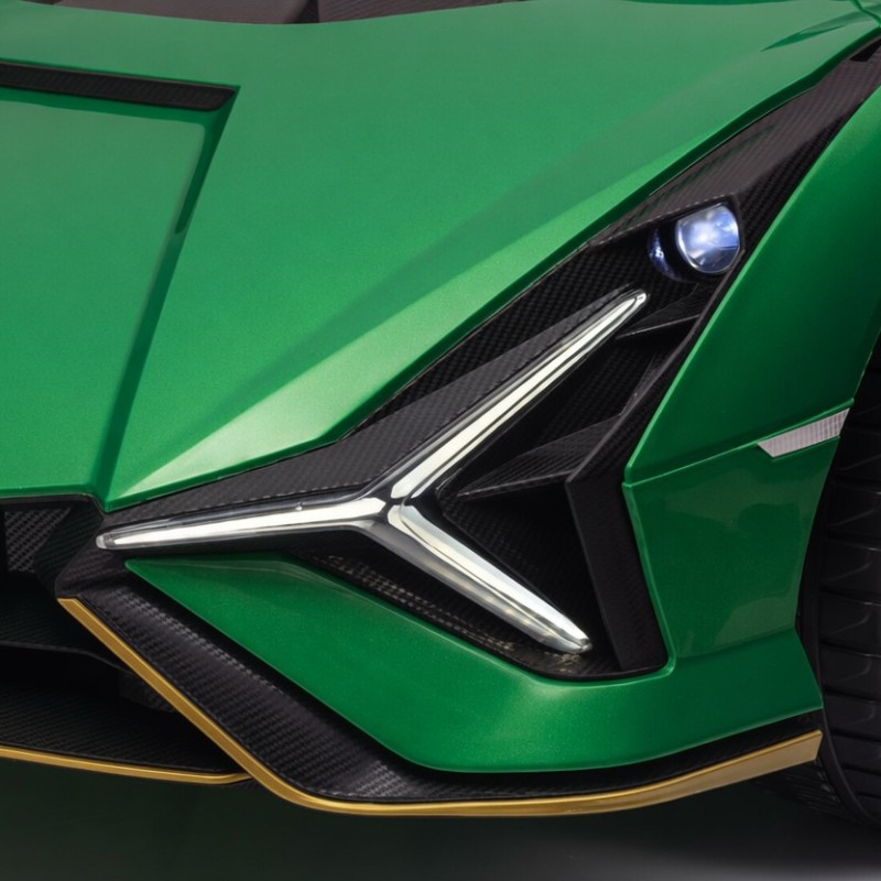 QLS-6988G Дитячий електромобіль з фарбуванням та функцією дрифту Lamborghini Sian