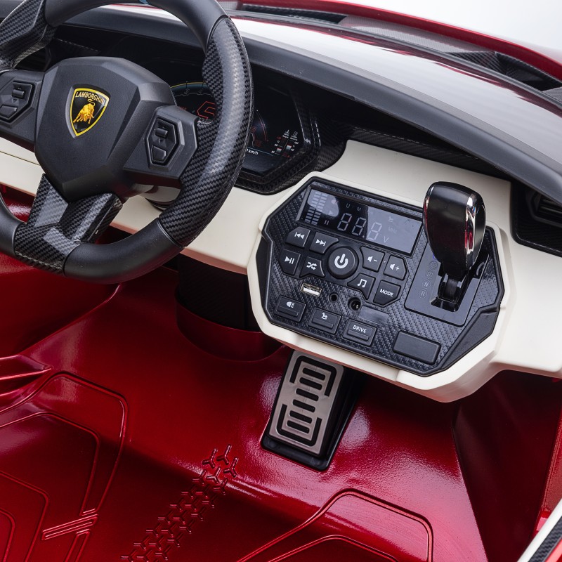 QLS-6988R Дитячий електромобіль з фарбуванням та функцією дрифту Lamborghini Sian