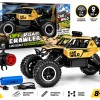 Машинка на радіокеруванні SL-109AG OFF-ROAD CRAWLER CAR VS WILD, металевий корпус, 1:20, золота