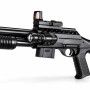 Страйкбольний вінчестер VIGOR 0581B-1 пластиковий на кульках BB 6 мм, з прицілом і ліхтариком, 75 см