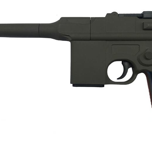Металевий пістолет VIGOR V10-Brown з двома магазинами
