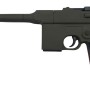 Металевий пістолет VIGOR V10-Brown з двома магазинами