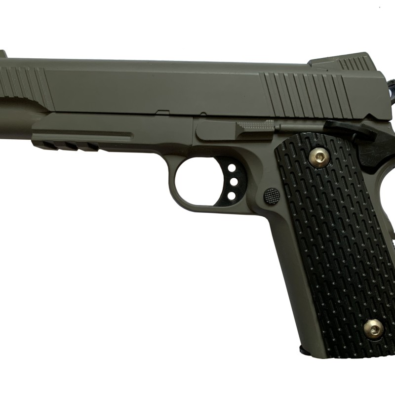 Металевий пістолет VIGOR V13-Brown
