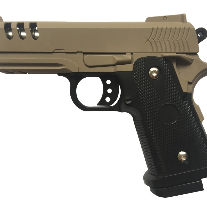 Металевий пістолет VIGOR V15-tan