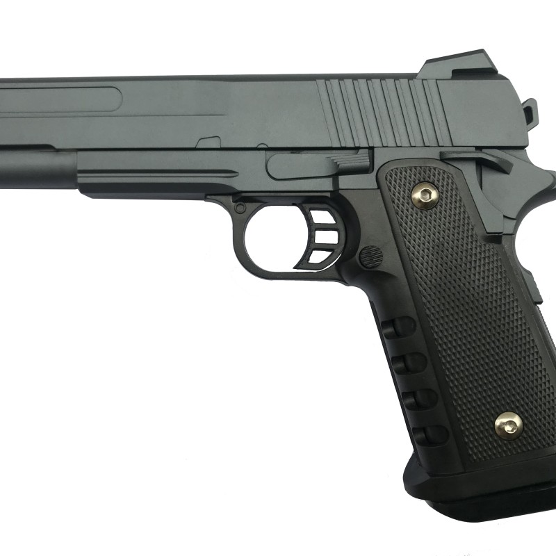 Металевий пістолет VIGOR V21-SILVER GRAY