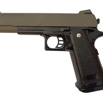 Пластиковий пістолет  VIGOR V306-brown метал