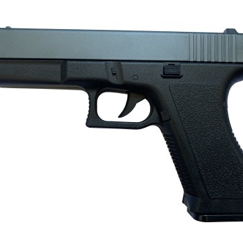Дитячий Металевий пістолет VIGOR V313-silver-gray